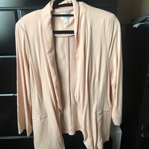Lauren Conrad light pink blazer